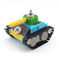 DWI Technical DIY Blocks Building RC Toys Tank with 145 PCS